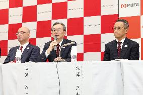 Mitsubishi UFJ Financial Group President Transition Press Conference